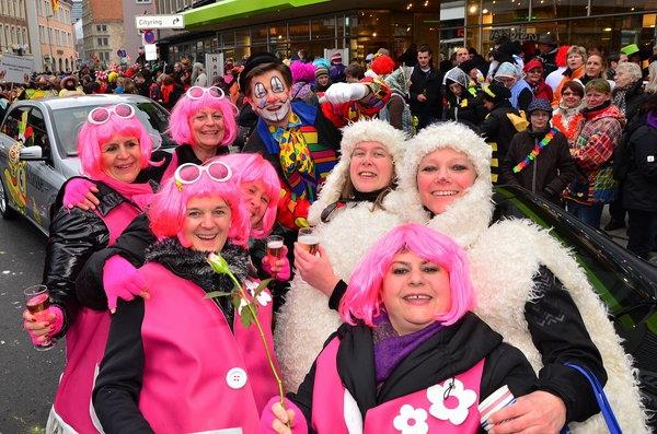 Carnival Braunschweigin karnevaaliasut karnevaaliparaadi