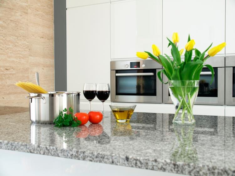 Keittiötasot graniitti edut moderni keittiö design