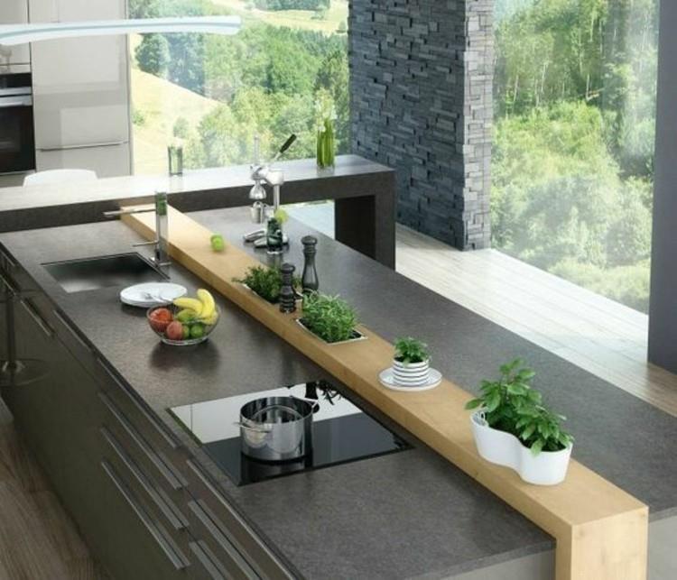 keittiösuunnitteluideoita keittiösaari modernit keittiökalusteet