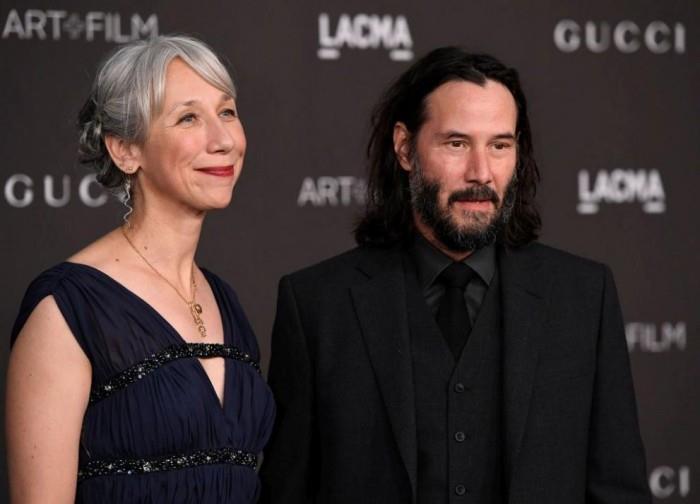 Keanu Reeves Alexandra Grant esiintyi ensimmäisenä parina punaisella matolla LA: ssa