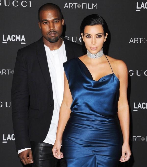 Kim Kardashian ja Kanye West top -asu