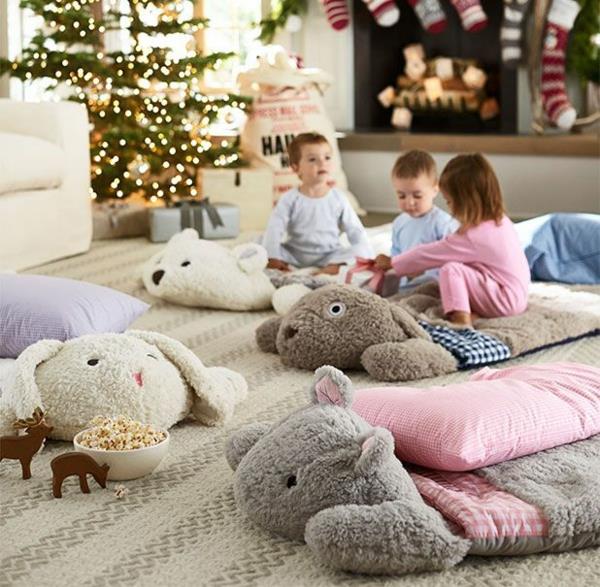 Lapset makuupussit vauvat makuuhuone lastenhuone ulkojuhlat
