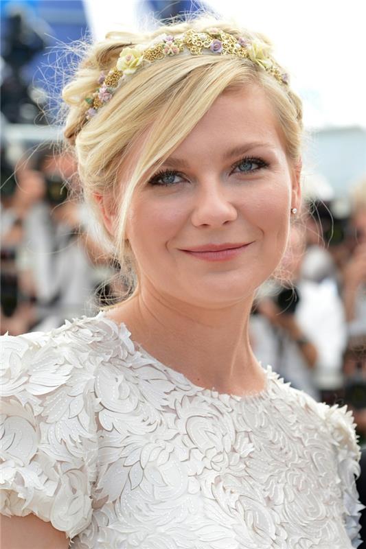 Kirsten Dunst pääntie punoksella