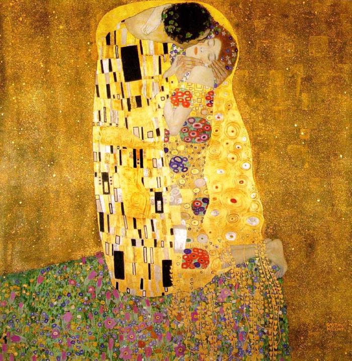 Klimt suudelma kuva