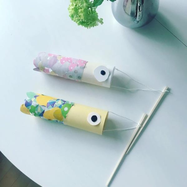 Koinoborin lentävät kalat tekevät DIY -tuulipukkeja