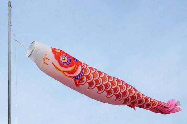 Koinobori Flying Fish veneet japanilainen poikien päivä