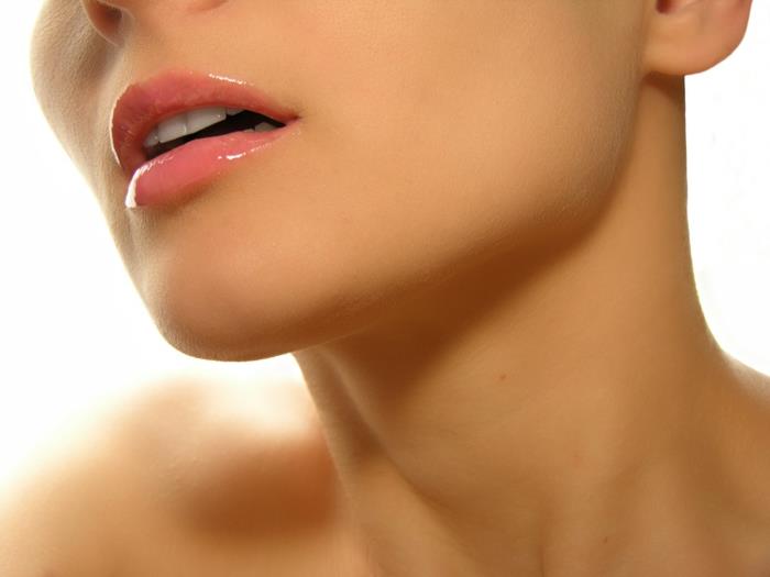 Kollageeni kasvojen iho huulet