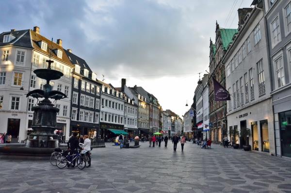 Kööpenhamina maamerkit Strogget -kävelykatu