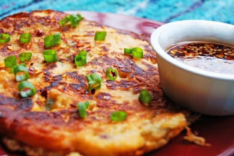 Korea Kimchijeon Kimchi Pannukakut Reseptit pannukakkuja ympäri maailmaa
