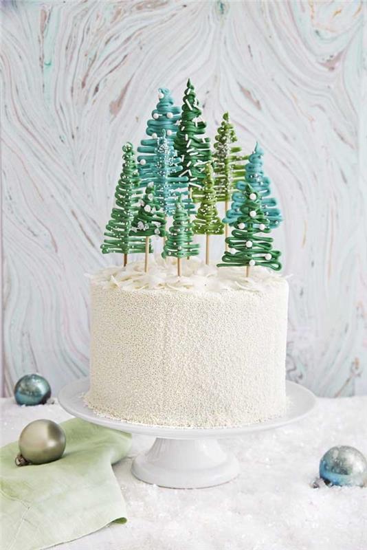 Kakku koristelu kakku koristelu vihreä väri