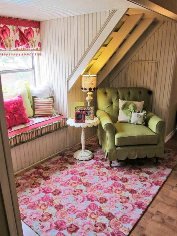 Pehmeä kulma kukkakuvio ikkuna rullaverho lastenhuoneen matto vaaleanpunainen