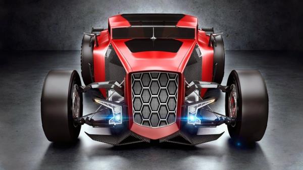 autowelt Lamborghini automodelle Rat Rod hotrods konseptiauto punainen