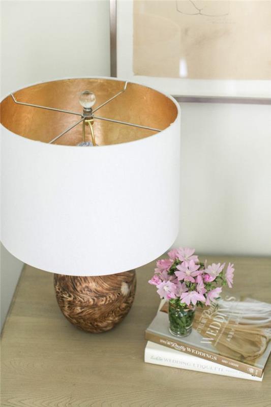 Tee lamppuja itse DIY -lamput Lamppuvarjostin kultaa