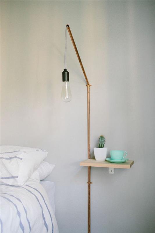 Tee lamput itse DIY -lamput makuuhuoneen seinävalaisin