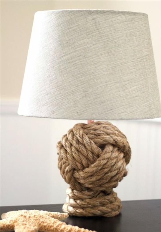 Tee lamput itse DIY -lamput köysivalaisimet