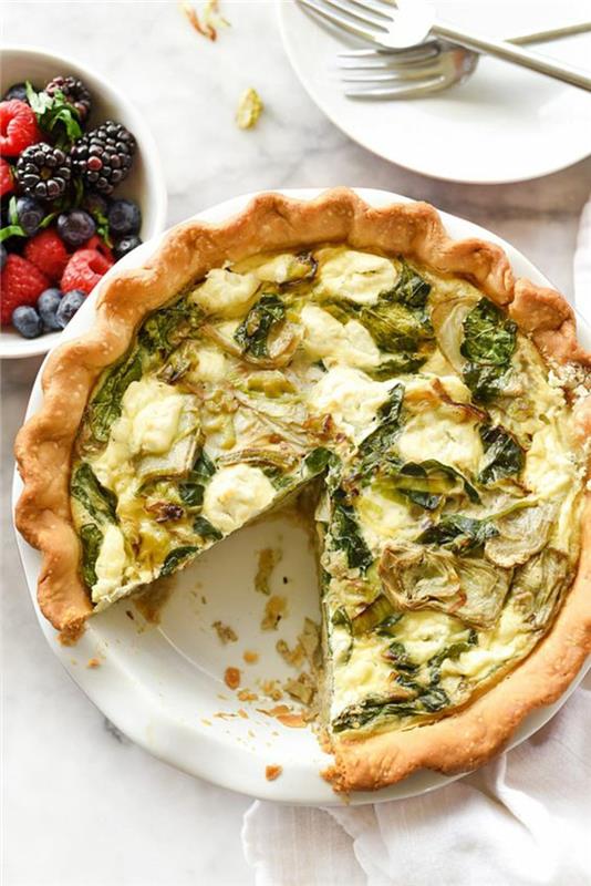 Purjo Quiche -resepti Herkullisia reseptejä Quiche -taikina