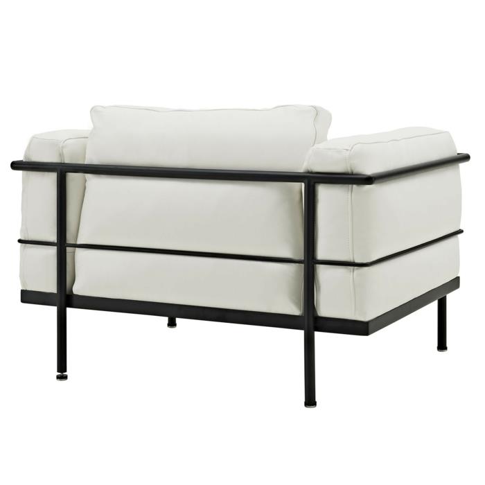 Le Corbusier huonekalut lc 3 nojatuolia