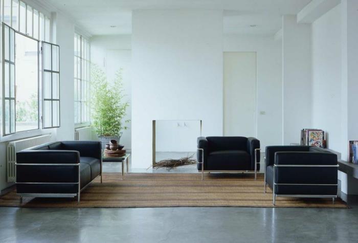 Le Corbusier huonekalut lc 3 huonetta