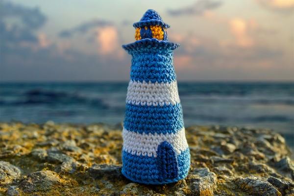 Lighthouse tinker - luovia ja yksinkertaisia ​​ideoita kalustamiseen merelliseen tyyliin amigurumi tower deco -ideoita