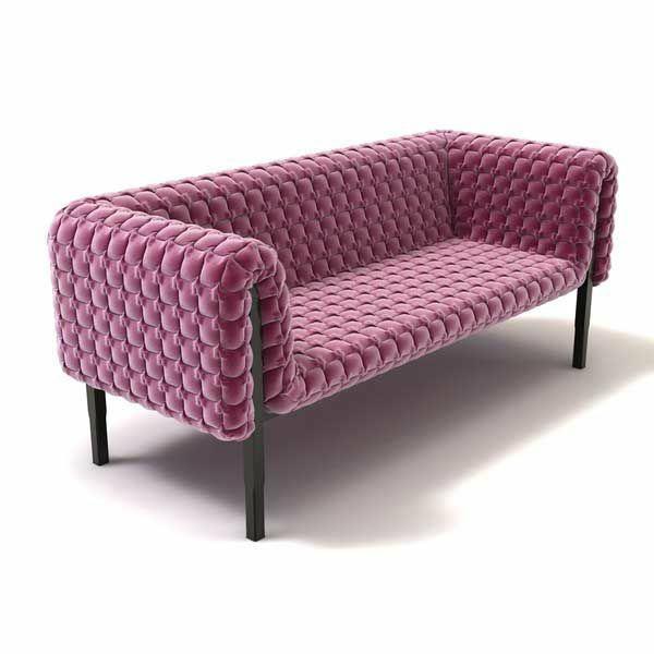 Ligne Roset -sohvasuunnittelija huonekalut violetti philippe nigro