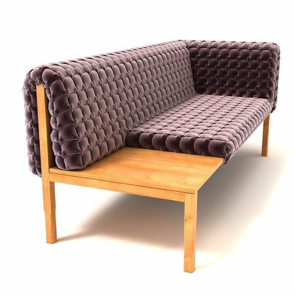 Ligne Roset -sohvasuunnittelija huonekalut violetti philippe nigro