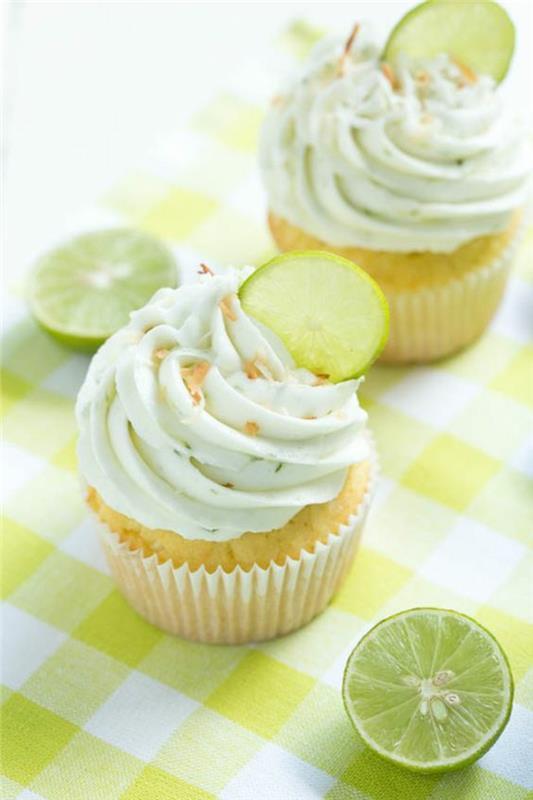 Lime Cupcakes Topping Resepti Leivonta Tart resepti Ideoita