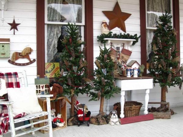 Maaseudun DIY -joulukoristeet lastentarhaan