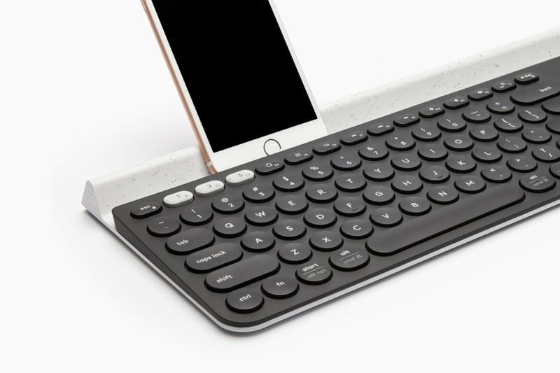 Logitech -näppäimistö Logitech k780 Feiz Design Studio -älypuhelin