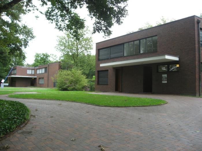 Ludwig Mies van der Rohe postimerkki moderni arkkitehtuuri
