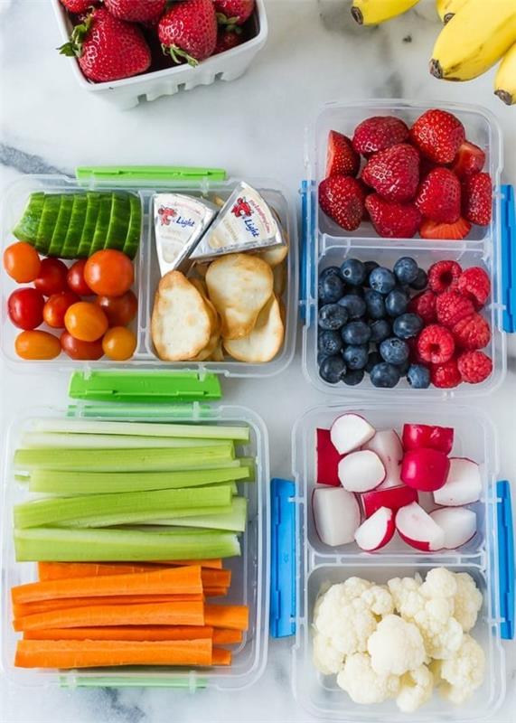 Lounaslaatikko lapsille terveellistä syömistä lounasrasia ideoita
