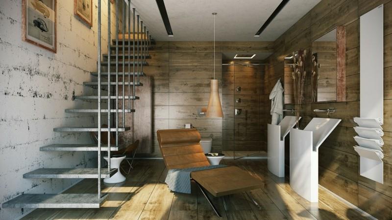 Ylelliset kylpyhuoneet kuvat kylpyhuonekalusteet moderni puulattiatuoli