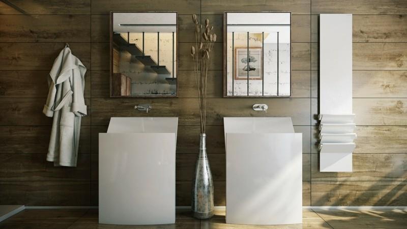 Ylelliset kylpyhuoneet kuvat modernit kylpyhuonekalusteet minimalistinen valkoinen kylpyhuonehana