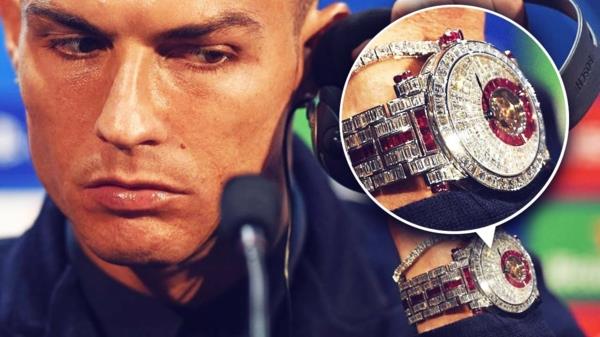 Ylelliset kellot Cristiano Ronaldo Frank Muller