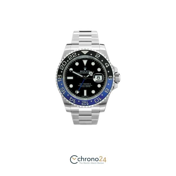 Ylellinen kello Rolex GMT Master II Batman