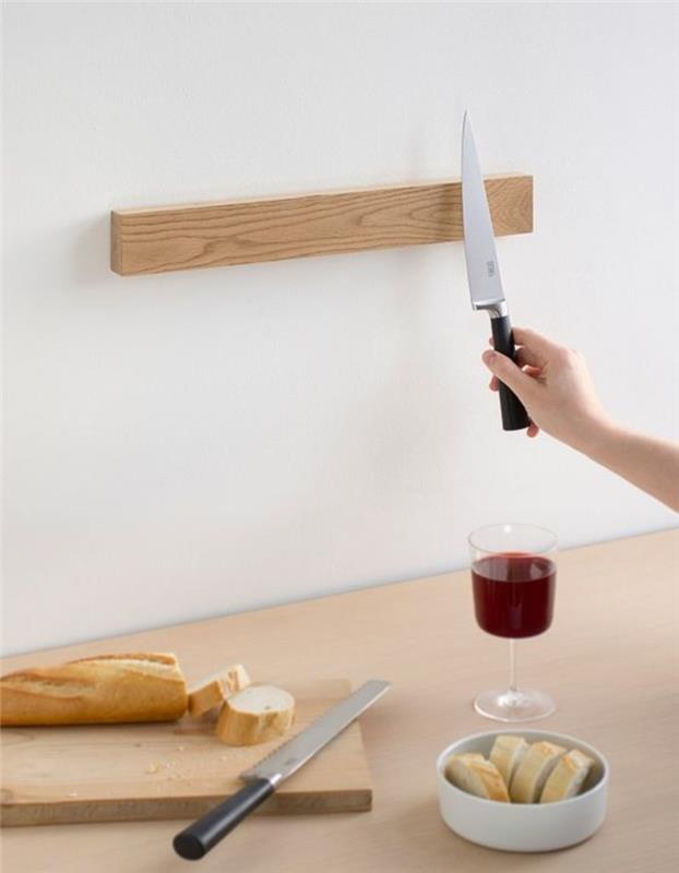 Rakenna veitsille magneettitanko itse Keittiötarvikkeita koskevat ohjeet