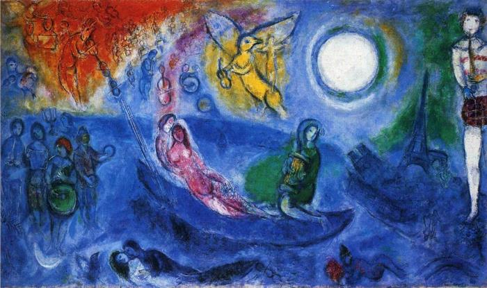 Konsertissa toimii Marc Chagall