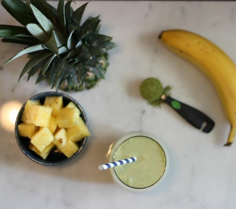 Matcha Effect Matcha Smoothie Banaaniananas