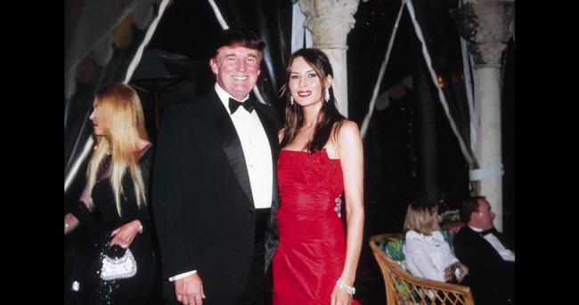 Melania Trump Donald Trump rakastunut pari 1998