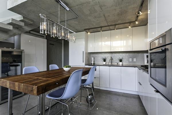 massiivipuinen kattohuoneisto vancouver arkkitehtuuri keittiö ruokailuhuone