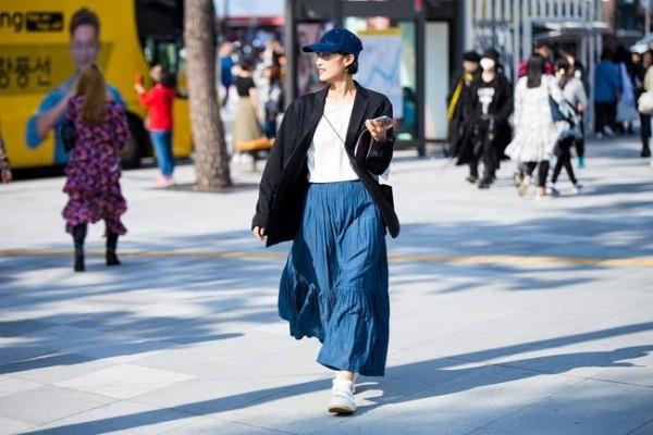 Muotitrendit Street Style Kaksi osaa ideoita Street fashion