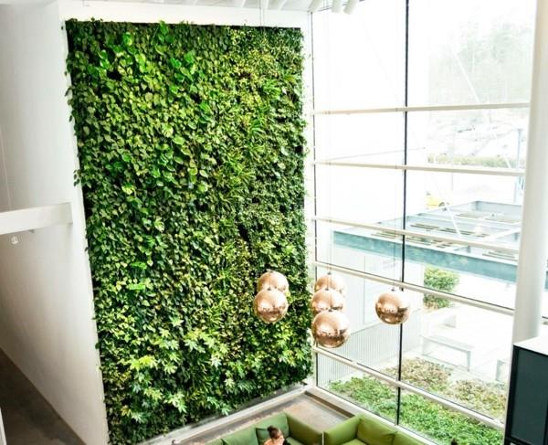 Tee sammalseinä itse Biophilia Seinäverhous korkea katto