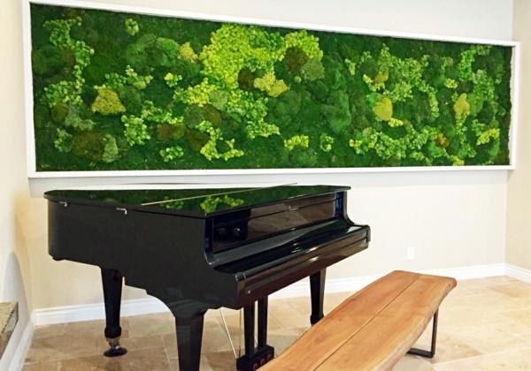 Tee sammalseinä itse Biophilia Toteuta eläviä suuntauksia Piano