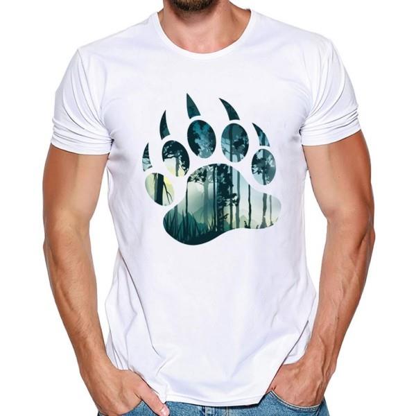 Kuvio eläinten painetuista t-paidoista