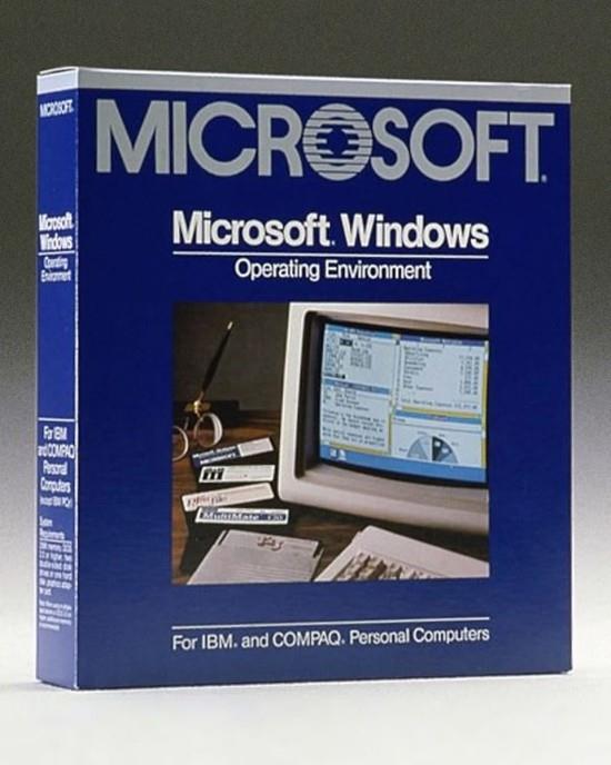 Lähes 34 vuoden jälkeen Microsoft Windows 1.0 esittelee uuden Microsoft Windows -paketin, joka pakkaa vanhan retro