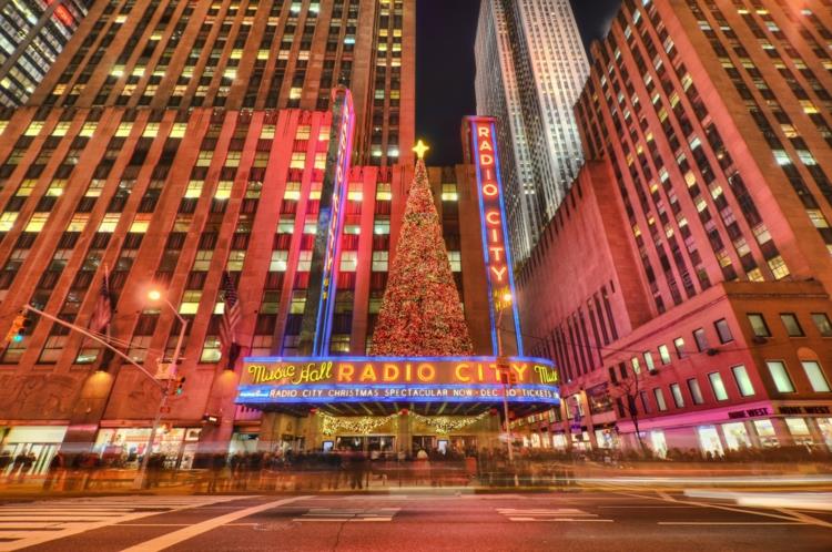New Yorkin Radio Cityn joulu New York