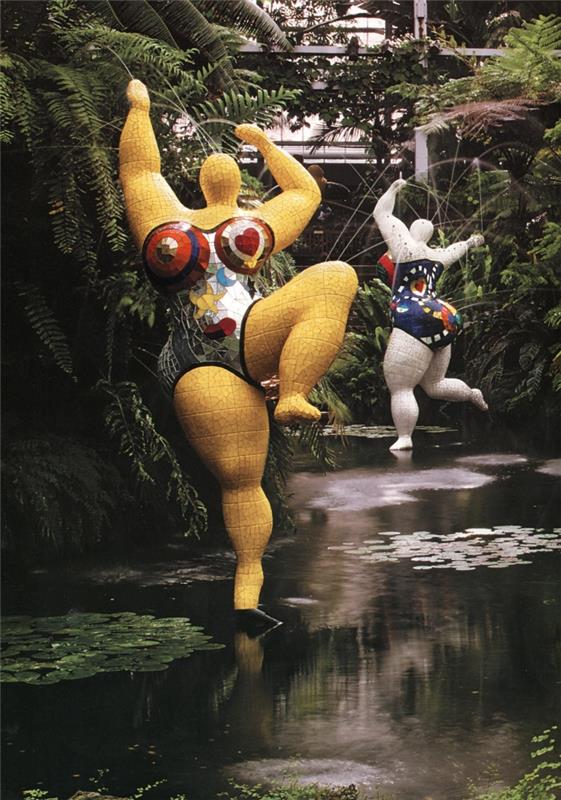 Niki de saint Phalle nana keltainen new york
