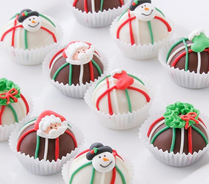 Nikolaus käsityöt tinker ideoita joulu cupcakes