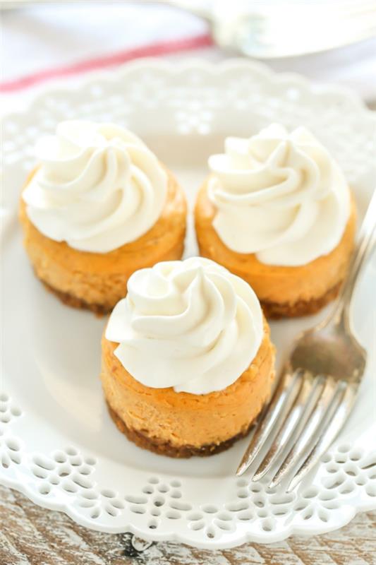 No Bake Pumpkin Cheesecake Pyöreä juustokakku ilman majakoita