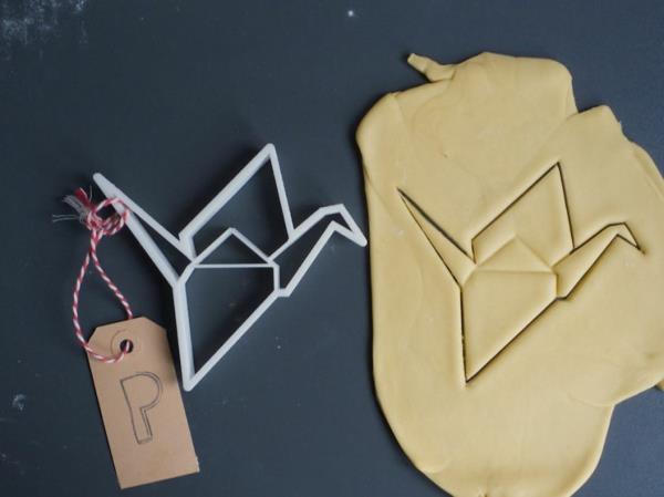 Alkuperäiset lahjaideat tyttöystävän lahjaksi paras ystävä ruoanlaitto origami -muodossa