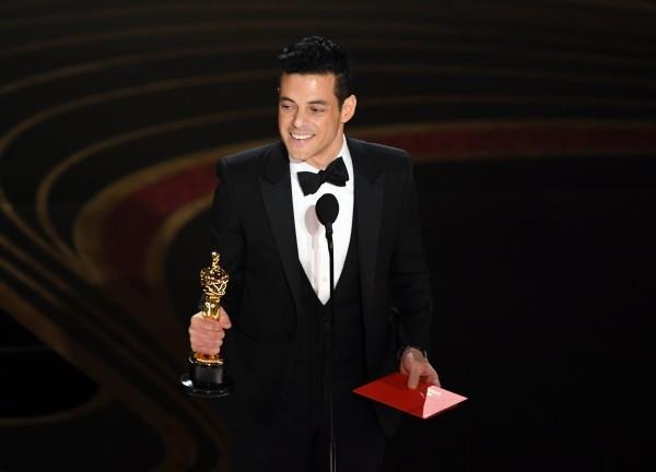 Oscar 2019 Rami Malek palkinto